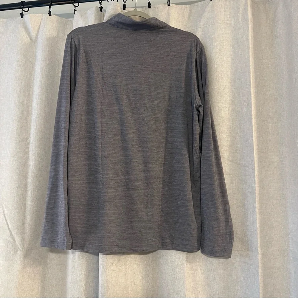 Travis Mathew Quarter Zip Grey Golf Pullover